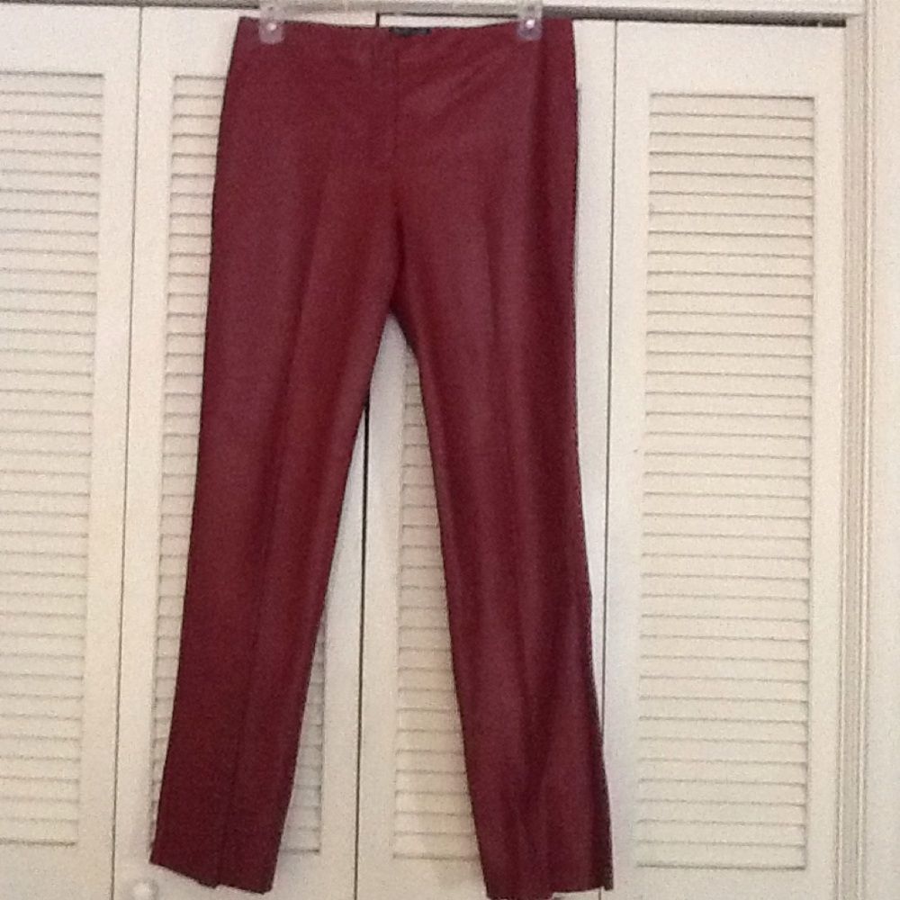 Womens Nwot Red Leather Pants